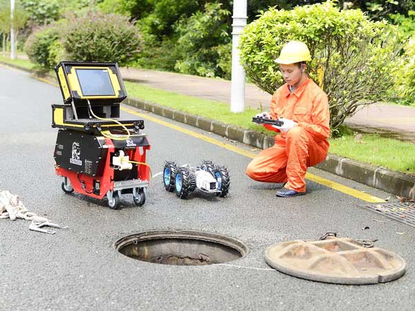 罗田管道机器人检测